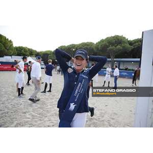 LGCT of St Tropez - Grand Prix Prize giving ceremony - Jessica Springsteen (USA) - St Tropez, Ramatuelle Beach - 14 September 2019 - ph.Stefano Grasso/LGCT