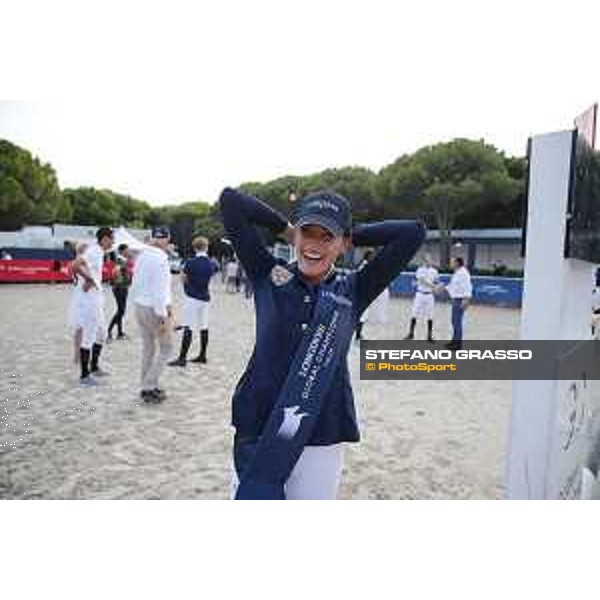 LGCT of St Tropez - Grand Prix Prize giving ceremony - Jessica Springsteen (USA) - St Tropez, Ramatuelle Beach - 14 September 2019 - ph.Stefano Grasso/LGCT