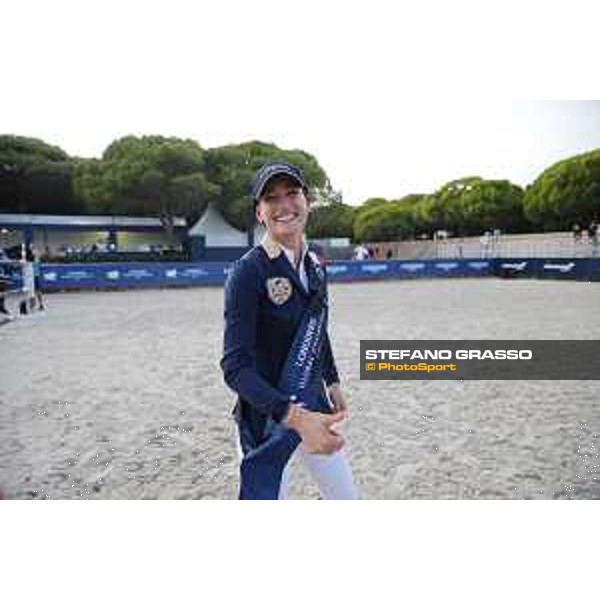 LGCT of St Tropez - Grand Prix Prize giving ceremony - Jessica Springsteen (USA) - St Tropez, Ramatuelle Beach - 14 September 2019 - ph.Stefano Grasso/LGCT