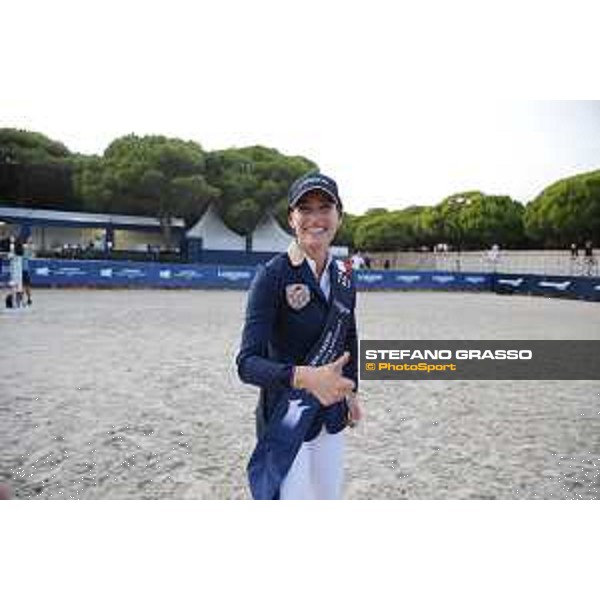 LGCT of St Tropez - Grand Prix Prize giving ceremony - Jessica Springsteen (USA) - St Tropez, Ramatuelle Beach - 14 September 2019 - ph.Stefano Grasso/LGCT