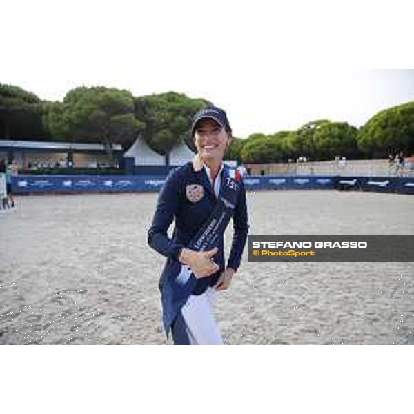 LGCT of St Tropez - Grand Prix Prize giving ceremony - Jessica Springsteen (USA) - St Tropez, Ramatuelle Beach - 14 September 2019 - ph.Stefano Grasso/LGCT