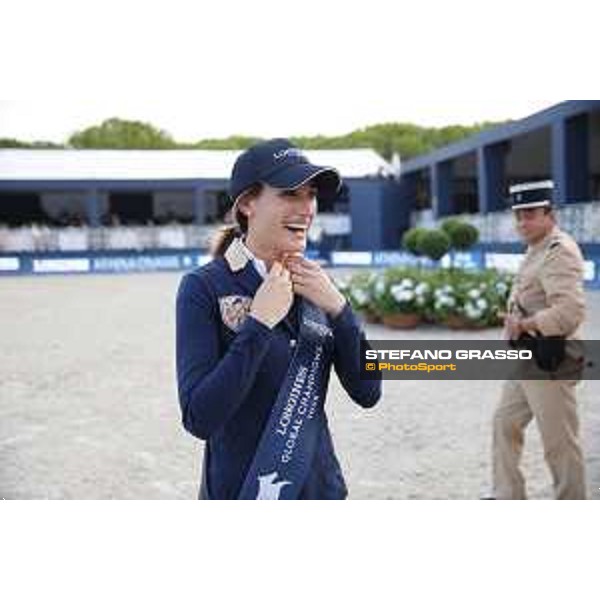 LGCT of St Tropez - Grand Prix Prize giving ceremony - Jessica Springsteen (USA) - St Tropez, Ramatuelle Beach - 14 September 2019 - ph.Stefano Grasso/LGCT