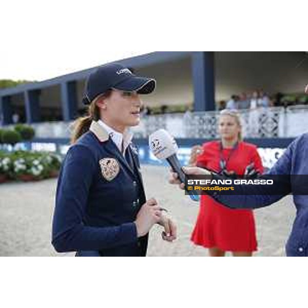 LGCT of St Tropez - Grand Prix Prize giving ceremony - Jessica Springsteen (USA) - St Tropez, Ramatuelle Beach - 14 September 2019 - ph.Stefano Grasso/LGCT