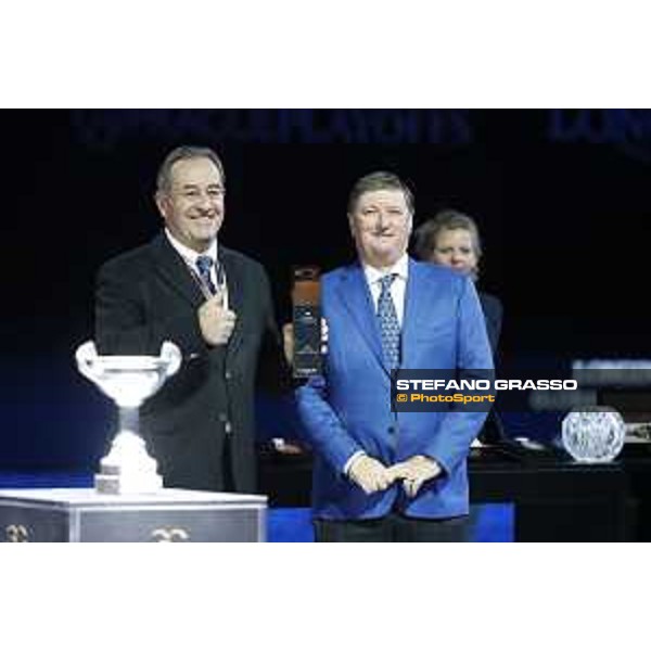 LGCT of Prague - LGCT Super Grand Prix Prize giving ceremony - Jan Tops, Uliano Vezzani - Prague, O2 Arena - 24 November 2019 - ph.Stefano Grasso/LGCT