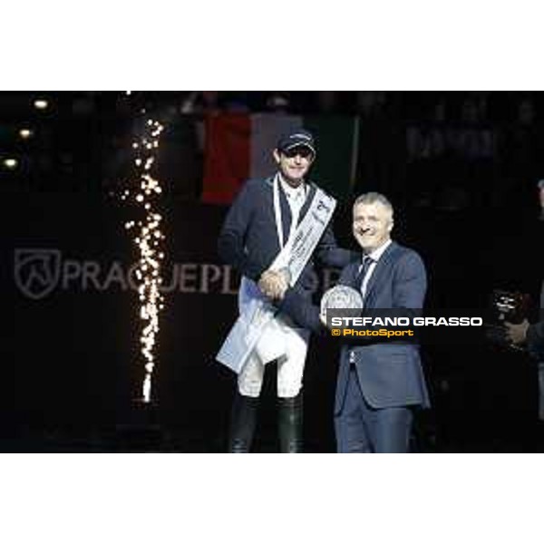 LGCT of Prague - LGCT Super Grand Prix Prize giving ceremony - Darragh Kenny (IRL) - Prague, O2 Arena - 24 November 2019 - ph.Stefano Grasso/LGCT