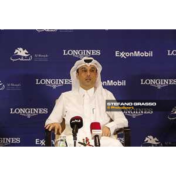 LGCT of Doha - Press conference - Omar Al Mannai . Event Director Doha, Al Shaqab - 3 March 2020 - ph.Stefano Grasso/LGCT