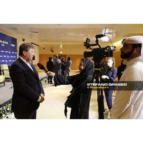 LGCT of Doha - Press conference - Jan Tops - President and founder LGCT Doha, Al Shaqab - 3 March 2020 - ph.Stefano Grasso/LGCT