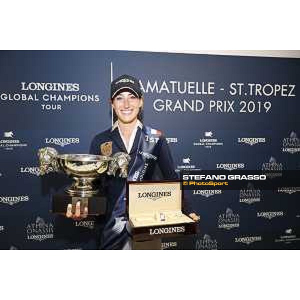 LGCT of ST Tropez - Jessica Springsteen (USA) winner of LGCT of Saint Tropez ST Tropez, Ramatuelle - 14 September 2019 - ph.Stefano Grasso/LGCT