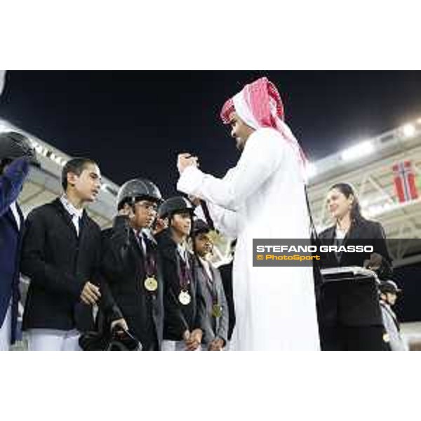 LGCT of Doha - Al Shaqab - Children competition - Sheikh Joaan bin Hamad bin Khalifa Al Thani (photos to be approved by Royal family) Doha, Al Shaqab - 6 March 2020 - ph.Stefano Grasso/LGCT