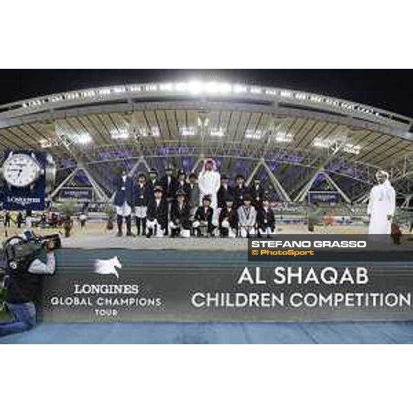 LGCT of Doha - Al Shaqab - Children competition - Sheikh Joaan bin Hamad bin Khalifa Al Thani (photos to be approved by Royal family) Doha, Al Shaqab - 6 March 2020 - ph.Stefano Grasso/LGCT