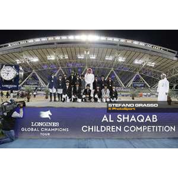 LGCT of Doha - Al Shaqab - Children competition - Sheikh Joaan bin Hamad bin Khalifa Al Thani (photos to be approved by Royal family) Doha, Al Shaqab - 6 March 2020 - ph.Stefano Grasso/LGCT