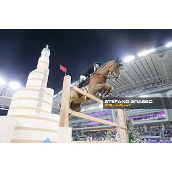 CHI of Al Shaqab - CSI5* Grand Prix - Simon Delestre (FRA) on Uccello de Will - Doha, Al Shaqab - 29 February 2020 - ph.Stefano Grasso/CHI Al Shaqab
