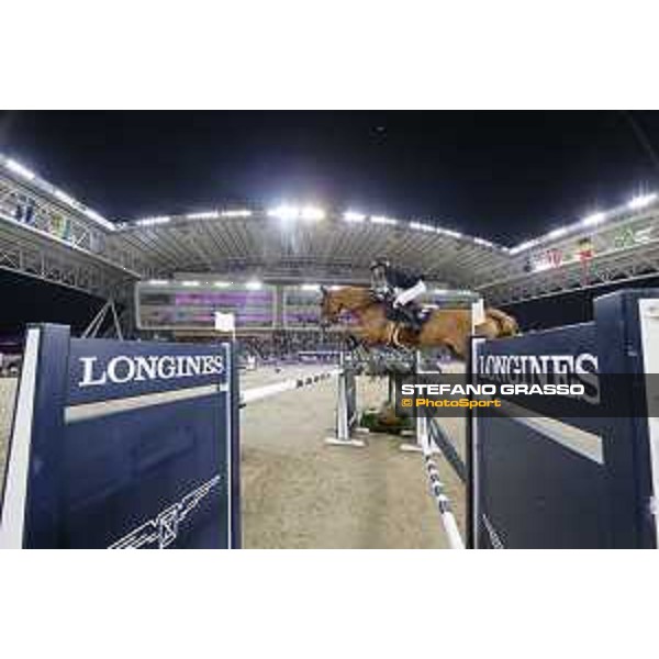 CHI of Al Shaqab - CSI5* Grand Prix - Simon Delestre (FRA) on Uccello de Will - Doha, Al Shaqab - 29 February 2020 - ph.Stefano Grasso/CHI Al Shaqab