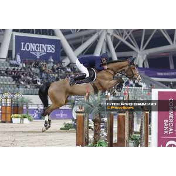 CHI of Al Shaqab - CSI5* Grand Prix - Roger Yves Bost (FRA) on Sangria du Coty - Doha, Al Shaqab - 29 February 2020 - ph.Stefano Grasso/CHI Al Shaqab