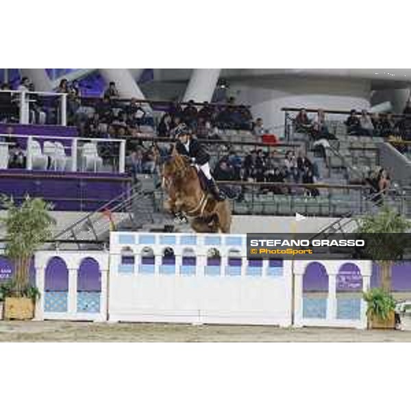 CHI of Al Shaqab - CSI5* Grand Prix - Simon Delestre (FRA) on Uccello de Will - Doha, Al Shaqab - 29 February 2020 - ph.Stefano Grasso/CHI Al Shaqab