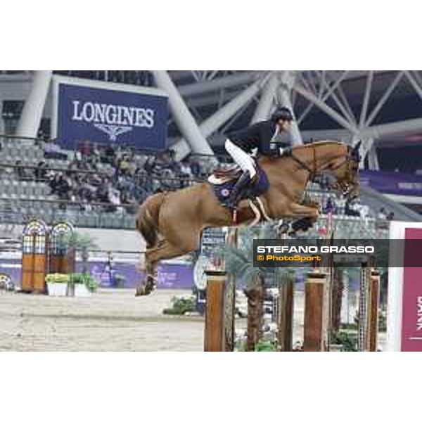 CHI of Al Shaqab - CSI5* Grand Prix - Simon Delestre (FRA) on Uccello de Will - Doha, Al Shaqab - 29 February 2020 - ph.Stefano Grasso/CHI Al Shaqab