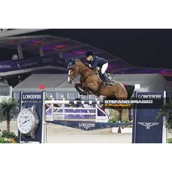 CHI of Al Shaqab - CSI5* Grand Prix - Edwina Tops-Alexander (AUS) on Identity Vitseroel - Doha, Al Shaqab - 29 February 2020 - ph.Stefano Grasso/CHI Al Shaqab