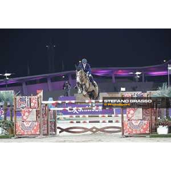 CHI of Al Shaqab - CSI5* Grand Prix - Roger Yves Bost (FRA) on Sangria du Coty - Doha, Al Shaqab - 29 February 2020 - ph.Stefano Grasso/CHI Al Shaqab