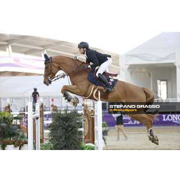 CHI of Al Shaqab - CSI5* Class 3 - Simon Delestre (FRA) on Uccello de Will - Doha, Al Shaqab - 28 February 2020 - ph.Stefano Grasso/CHI Al Shaqab