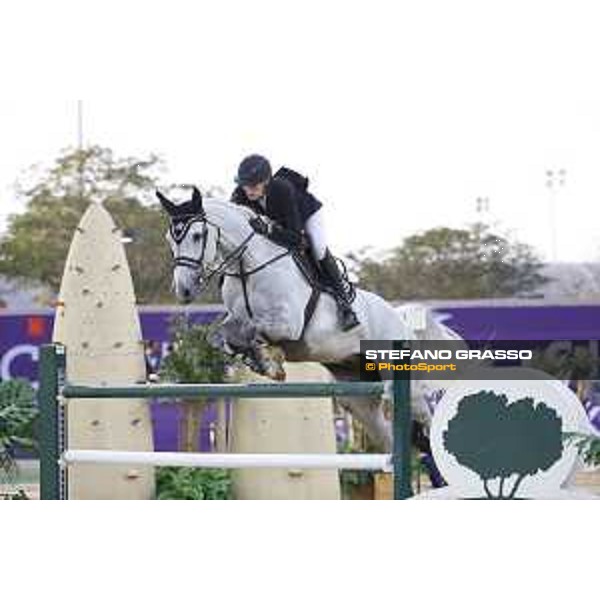 CHI of Al Shaqab - CSI5* Class 3 - Annika Axelsson (SWE) on Haloubet Hitchcock - Doha, Al Shaqab - 28 February 2020 - ph.Stefano Grasso/CHI Al Shaqab