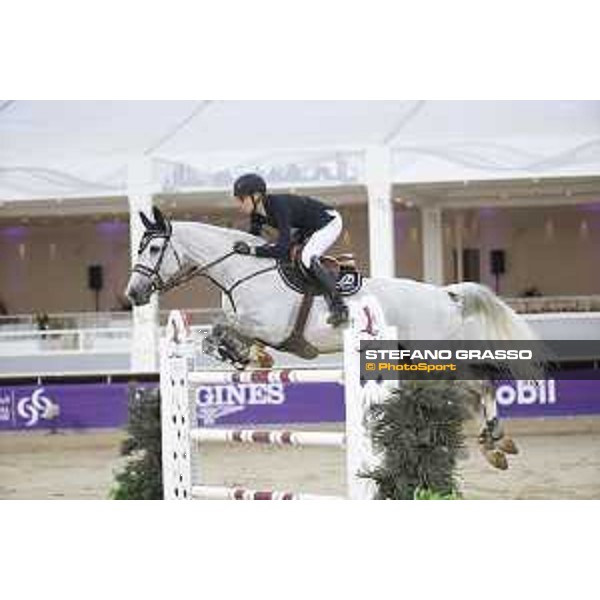 CHI of Al Shaqab - CSI5* Class 3 - Annika Axelsson (SWE) on Haloubet Hitchcock - Doha, Al Shaqab - 28 February 2020 - ph.Stefano Grasso/CHI Al Shaqab