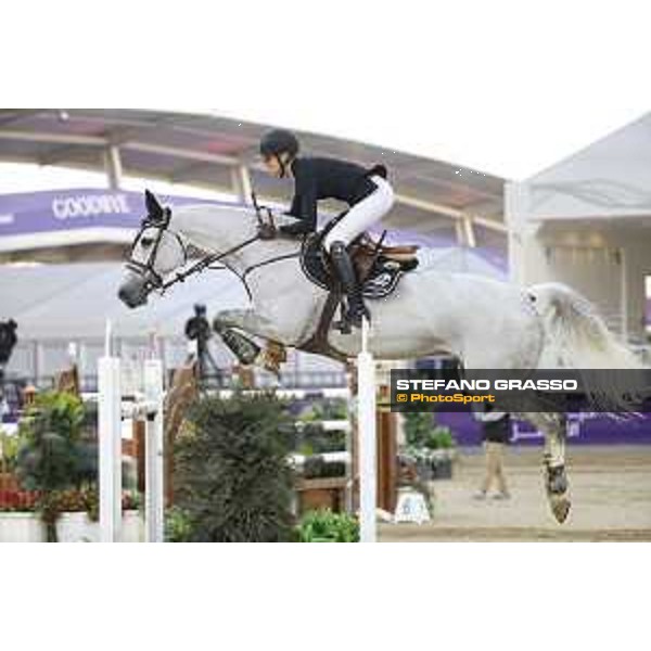 CHI of Al Shaqab - CSI5* Class 3 - Annika Axelsson (SWE) on Haloubet Hitchcock - Doha, Al Shaqab - 28 February 2020 - ph.Stefano Grasso/CHI Al Shaqab