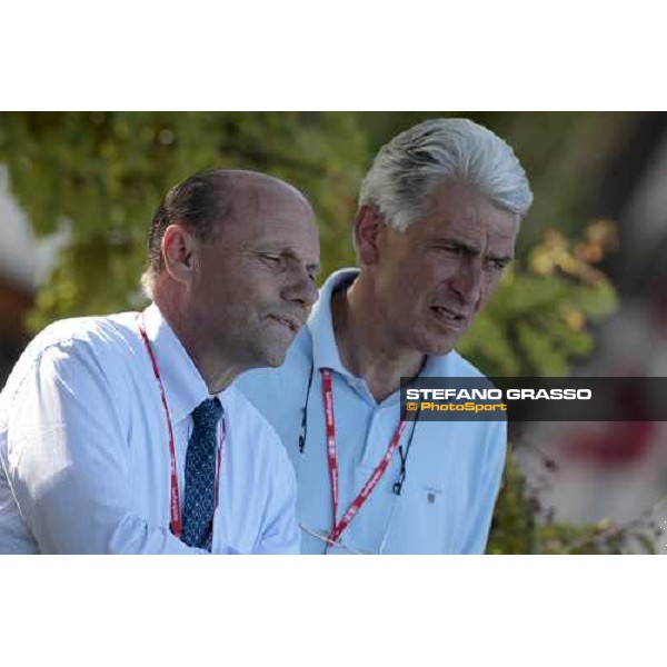 Emilio Puricelli and Emile Hendrix pictured at San Patrignano San Patrignano, 19th july 2009 ph. Stefano Grasso