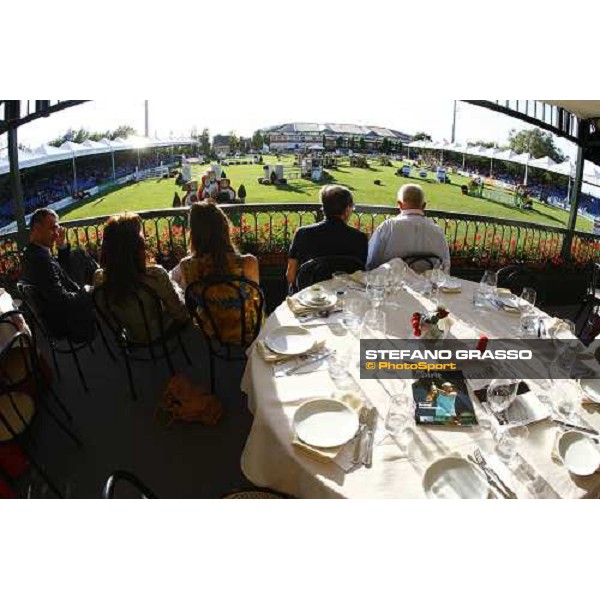 a wide view of the arena from the Terrazza restaurant at San Patrignano San Patrignano, 19th july 2009 ph. Stefano Grasso