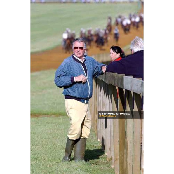 trainer Michael Jarvis Newmarket 8th july 2004 ph. Stefano Grasso