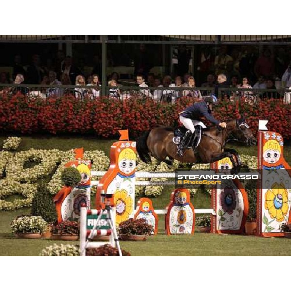 Gianni Govoni jumps on Love Affair and wins the Premio Nr.6 - Mediaset at San Patrignano San Patrignano, 19th july 2009 ph. Stefano Grasso