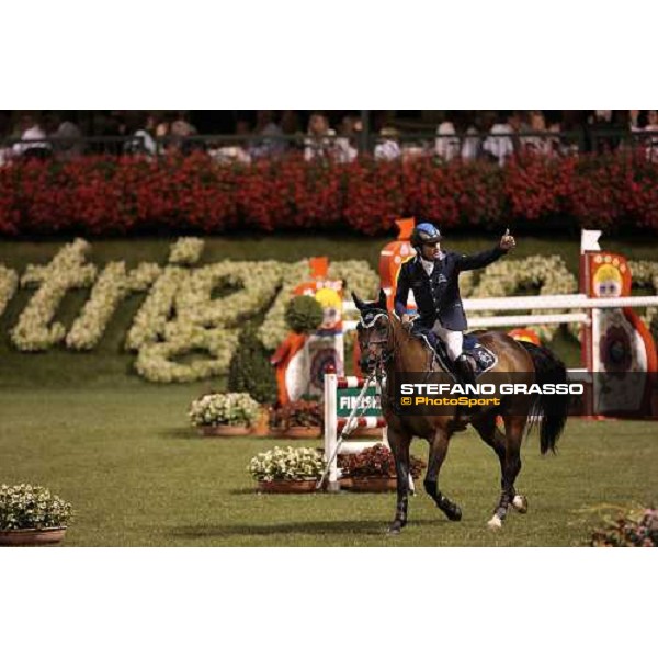Gianni Govoni parades on Love Affair after winning the Premio Nr.6 - Mapei at San Patrignano San Patrignano, 19th july 2009 ph. Stefano Grasso