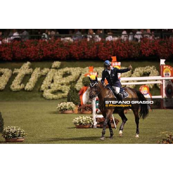 Gianni Govoni parades on Love Affair after winning the Premio Nr.6 - Mapei at San Patrignano San Patrignano, 19th july 2009 ph. Stefano Grasso