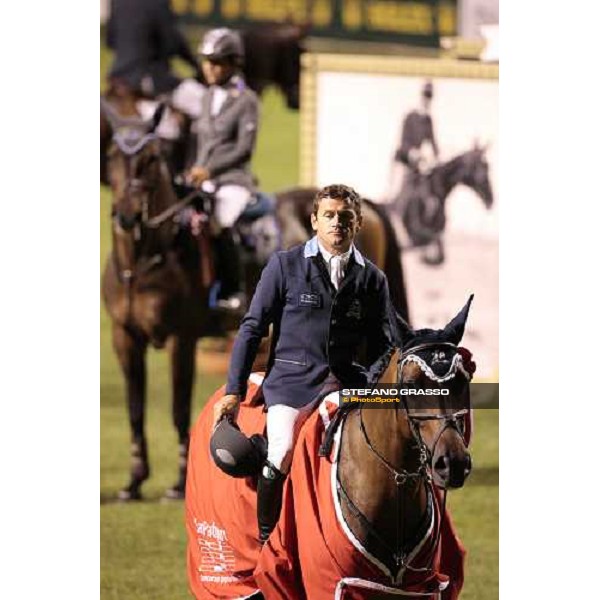 Gianni Govoni on Love Affair listening the \'Inno di Mameli\' during the prize-giving ceremony at San Patrignano San Patrignano, 19th july 2009 ph. Stefano Grasso