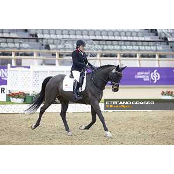 CHI of Al Shaqab - CPEDI3* Team Test Grade II - Martina Benzinger (GER) on Fritzzantino - Doha, Al Shaqab - 27 February 2020 - ph.Mario Grassia/CHI Al Shaqab