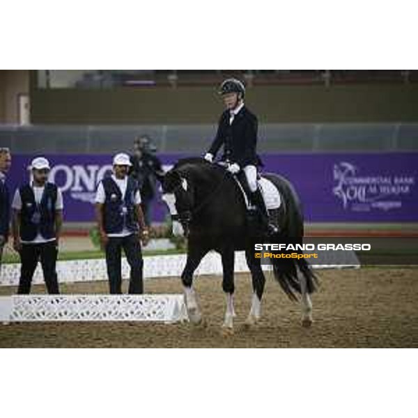 CHI of Al Shaqab - CPEDI3* Team Test Grade I - Jens Lasse Dokkan (NOR) on Aladdin - Doha, Al Shaqab - 27 February 2020 - ph.Mario Grassia/CHI Al Shaqab