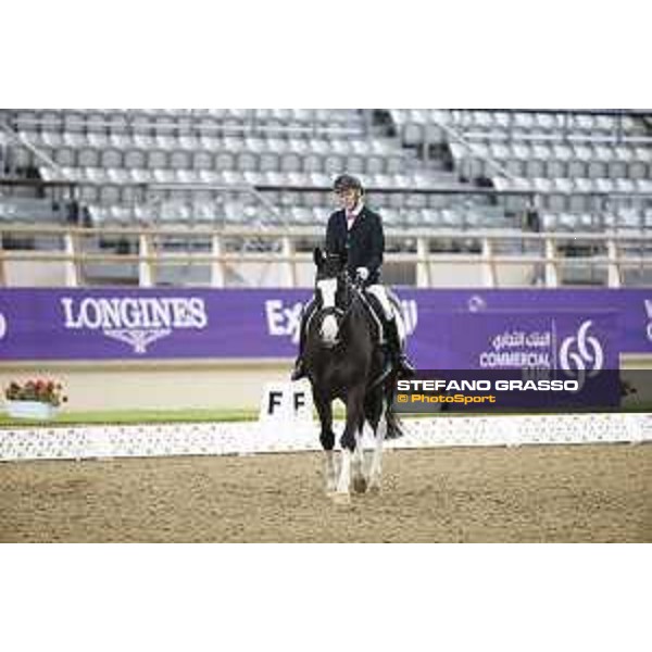 CHI of Al Shaqab - CPEDI3* Team Test Grade I - Jens Lasse Dokkan (NOR) on Aladdin - Doha, Al Shaqab - 27 February 2020 - ph.Mario Grassia/CHI Al Shaqab