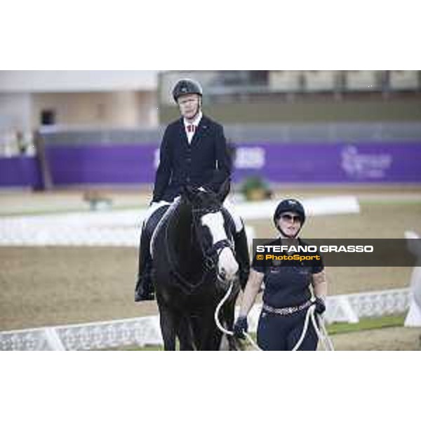 CHI of Al Shaqab - CPEDI3* Team Test Grade I - Jens Lasse Dokkan (NOR) on Aladdin - Doha, Al Shaqab - 27 February 2020 - ph.Mario Grassia/CHI Al Shaqab