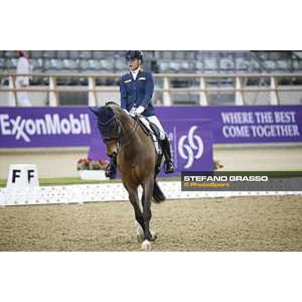 CHI of Al Shaqab - CPEDI3* Team Test Grade III - Rixt van Der Horst (NED) on Findsley N.O.P. - Doha, Al Shaqab - 27 February 2020 - ph.Mario Grassia/CHI Al Shaqab