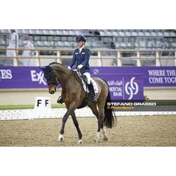 CHI of Al Shaqab - CPEDI3* Team Test Grade III - Rixt van Der Horst (NED) on Findsley N.O.P. - Doha, Al Shaqab - 27 February 2020 - ph.Mario Grassia/CHI Al Shaqab