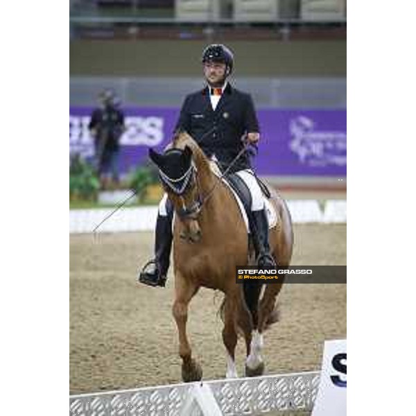 CHI of Al Shaqab - CPEDI3* Team Test Grade V - Kevin van Ham (BEL) on Eros van Ons Heem - Doha, Al Shaqab - 27 February 2020 - ph.Mario Grassia/CHI Al Shaqab