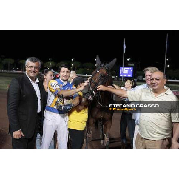 the prize giving of the Gran Premio Città di Montecatini, won by Giampaolo Minnucci with Irina Montecatini, 15th august 2009 ph. Stefano Grasso