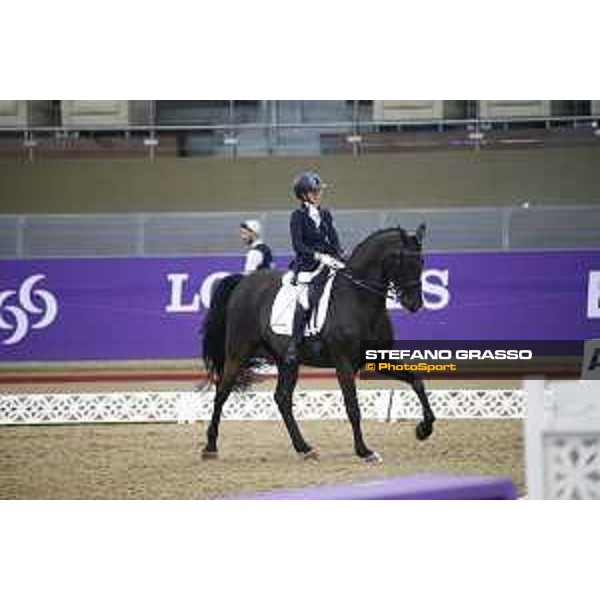 CHI of Al Shaqab - CPEDI3* Team Test Grade V - Alfonsina Maldonado (URU) on Romeo - Doha, Al Shaqab - 27 February 2020 - ph.Mario Grassia/CHI Al Shaqab