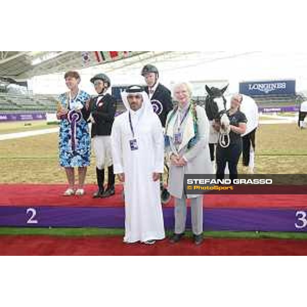 29.02.2020, Doha, Qatar, Prizegiving CPDEI 3 Star, 2020 CHI AL SHAQAB. 200229D534ALSHAQAB.JPG