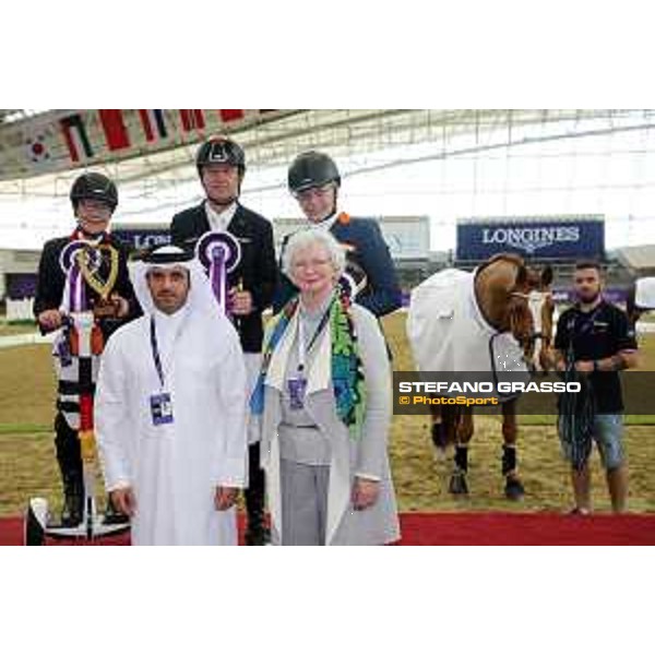 29.02.2020, Doha, Qatar, Prizegiving CPDEI 3 Star, 2020 CHI AL SHAQAB. 200229D538ALSHAQAB.JPG
