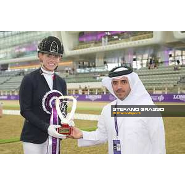 29.02.2020, Doha, Qatar, Prizegiving CPDEI 3 Star, 2020 CHI AL SHAQAB. 200229D539ALSHAQAB.JPG