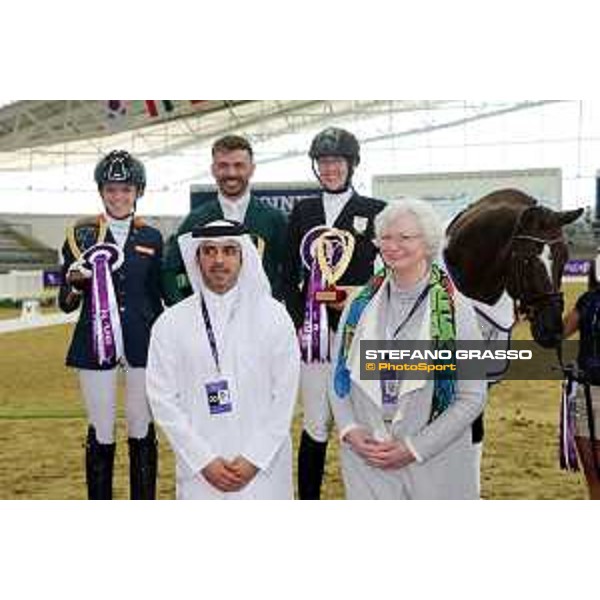 29.02.2020, Doha, Qatar, Prizegiving CPDEI 3 Star, 2020 CHI AL SHAQAB. 200229D545ALSHAQAB.JPG