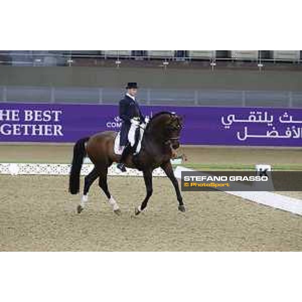 CHI of Al Shaqab - CDI5* GP Freestyle - Matthias Alexander Rath (GER) on Foundation - Doha, Al Shaqab - 29 February 2020 - ph.Stefano Grasso/CHI Al Shaqab