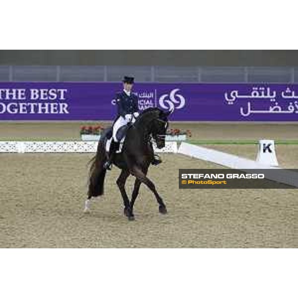 CHI of Al Shaqab - CDI5* GP Freestyle - Morgan Barbancon (FRA) on Sir Donnerhall II OLD - Doha, Al Shaqab - 29 February 2020 - ph.Stefano Grasso/CHI Al Shaqab
