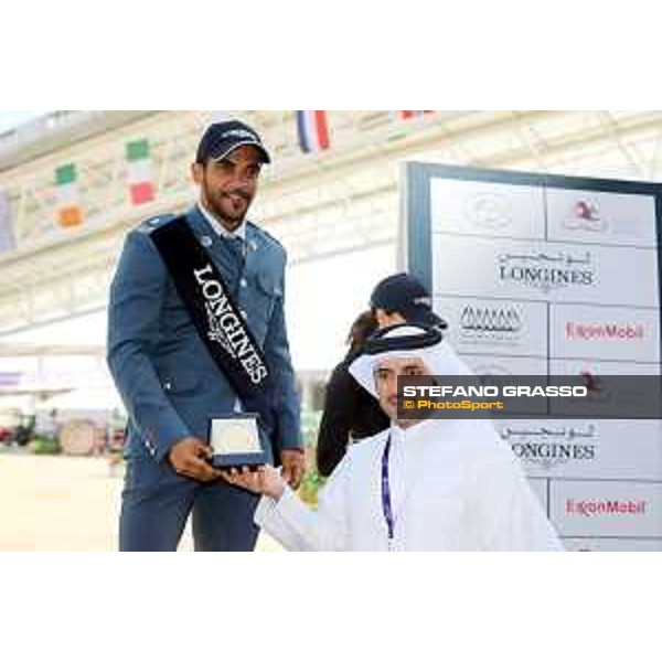 29.02.2020, Doha, Qatar, Prizegiving Longines Hathab Open Class, 2020 CHI AL SHAQAB. 200229D517ALSHAQAB.JPG