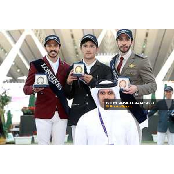 29.02.2020, Doha, Qatar, Prizegiving Longines Hathab Big Tour, 2020 CHI AL SHAQAB. 200229D559ALSHAQAB.JPG